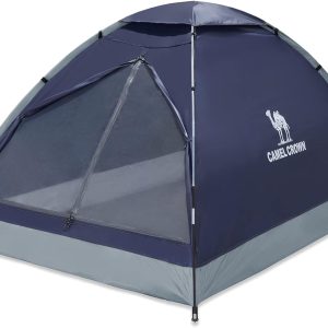 CAMEL CROWN Tents for Camping 4 Person Tent Waterproof Easy Setup Backpacking Tents with Floor Mats Family Tent for Outdoor Hiking